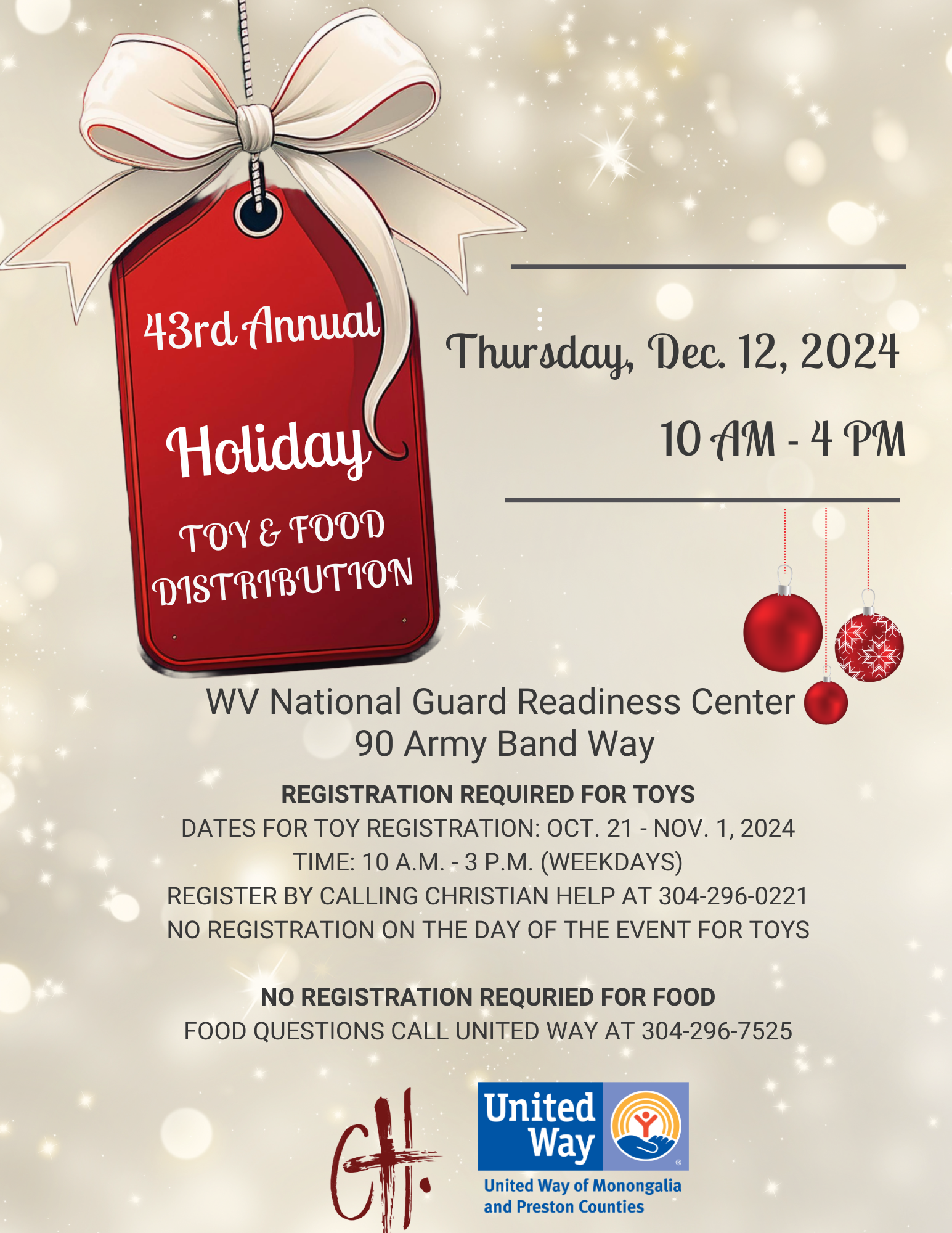 43rd Annual Holiday Toy & Food